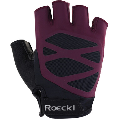 ROECKL ITON Short Finger Gloves Burgundy/Black 2023 0